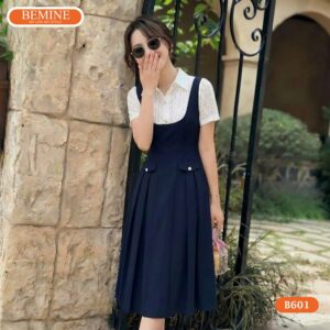 Phong cách thời trang hiện đại và nhã nhặn với đầm BEMINE B601.