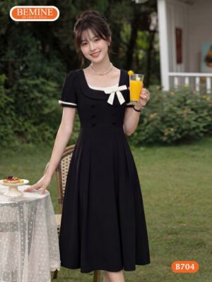 Lựa chọn hoàn hảo cho quý cô với đầm thiết kế BEMINE B704.