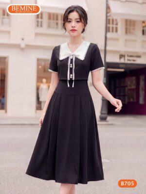 Lựa chọn hoàn hảo cho quý cô hiện đại với mã đầm B705.