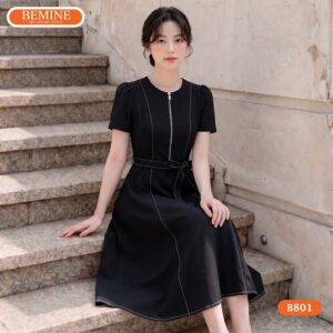Lựa chọn hoàn hảo để đổi mới phong cách công sở với đầm B801.