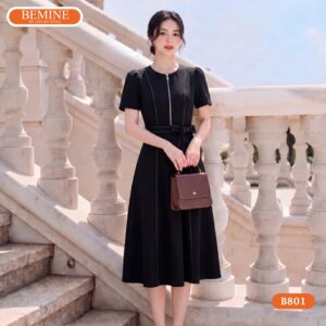 Đầm thiết kế BEMINE B801 mang lại vẻ ngoài hiện đại và cá tính.