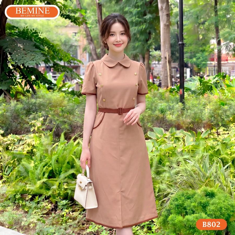 Đầm thiết kế BEMINE B802 mang lại vẻ ngoài chuyên nghiệp.