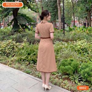 Đầm thiết kế BEMINE B802 chất liệu cao cấp đứng phom dáng.