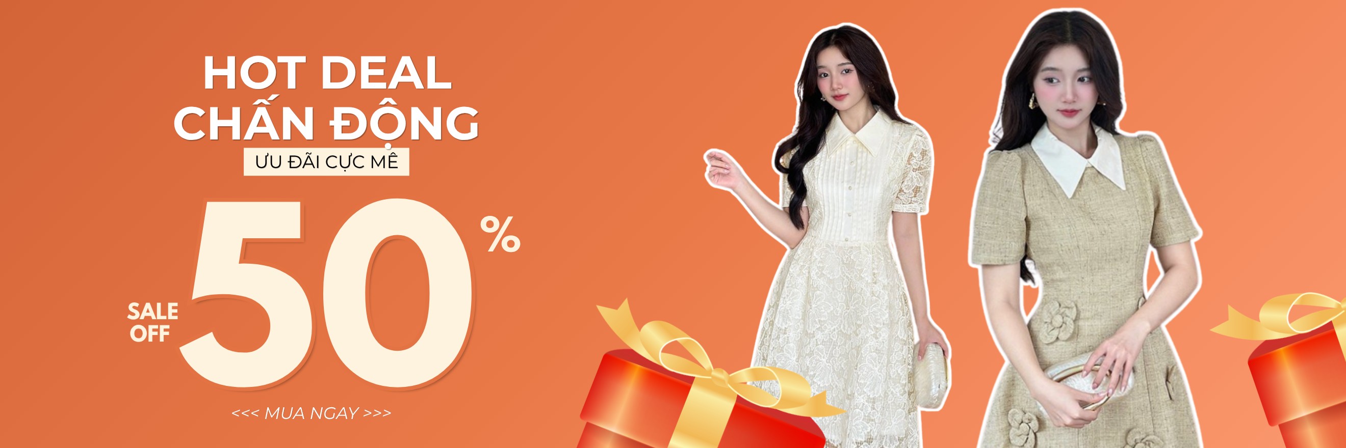 Hot deal chấn động sale off 50%