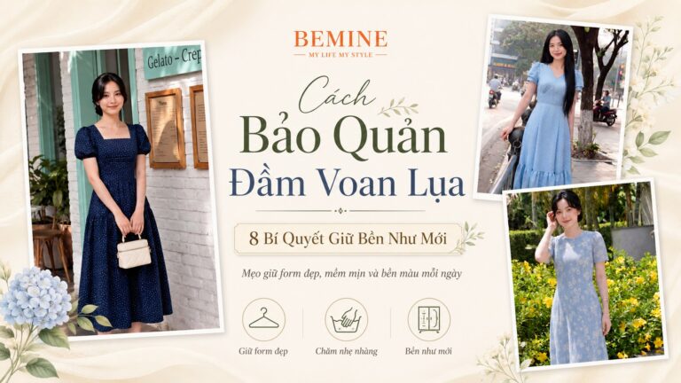 Cách Bảo Quản Đầm Voan Lụa: 8 Bí Quyết Giữ Bền Như Mới hình ảnh