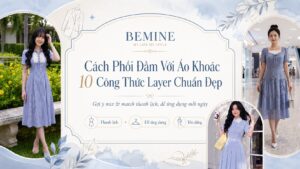 Cách Phối Đầm Với Áo Khoác: 10 Công Thức Layer Chuẩn Đẹp hình ảnh