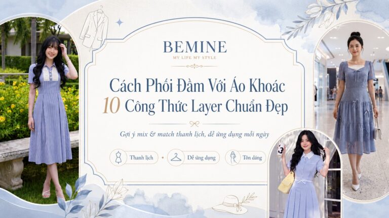 Cách Phối Đầm Với Áo Khoác: 10 Công Thức Layer Chuẩn Đẹp hình ảnh