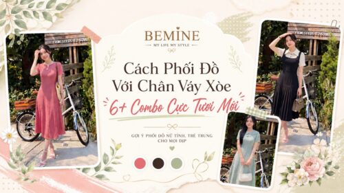 Cách Phối Đồ Với Chân Váy Xòe: 6+ Combo Cực Tươi Mới hình ảnh