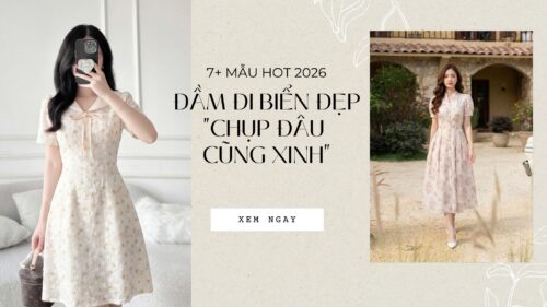 Đầm Đi Biển Đẹp: 7+ Mẫu Hot 2026 “Chụp Đâu Cũng Xinh” hình ảnh