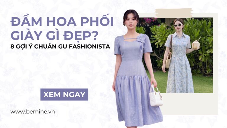 Đầm Hoa Phối Giày Gì Đẹp? 8 Gợi Ý Chuẩn Gu Fashionista hình ảnh