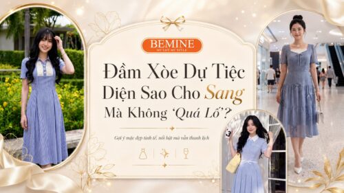 Đầm Xòe Dự Tiệc: Diện Sao Cho Sang Mà Không “Quá Lố”? hình ảnh