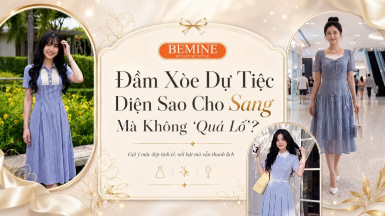 Đầm Xòe Dự Tiệc: Diện Sao Cho Sang Mà Không “Quá Lố”? hình ảnh