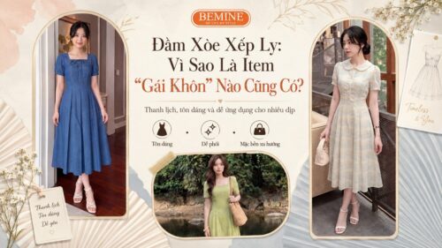 Đầm Xòe Xếp Ly: Vì Sao Là Item “Gái Khôn” Nào Cũng Có? hình ảnh