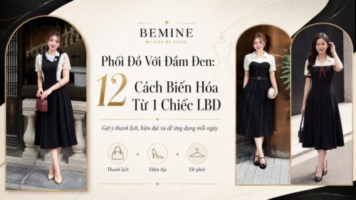 Phối Đồ Với Đầm Đen: 12 Cách Biến Hóa Từ 1 Chiếc LBD hình ảnh