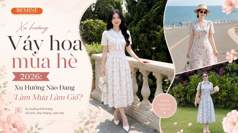 Váy Hoa Mùa Hè 2026: Xu Hướng Nào Đang “Làm Mưa Làm Gió”? hình ảnh