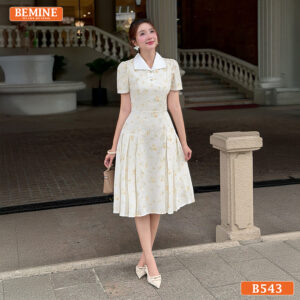 Đầm hoa nhí B543 mẫu đầm được yêu thích