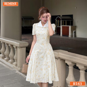 Đầm nữ thanh lịch B543 phù hợp nhiều dáng người