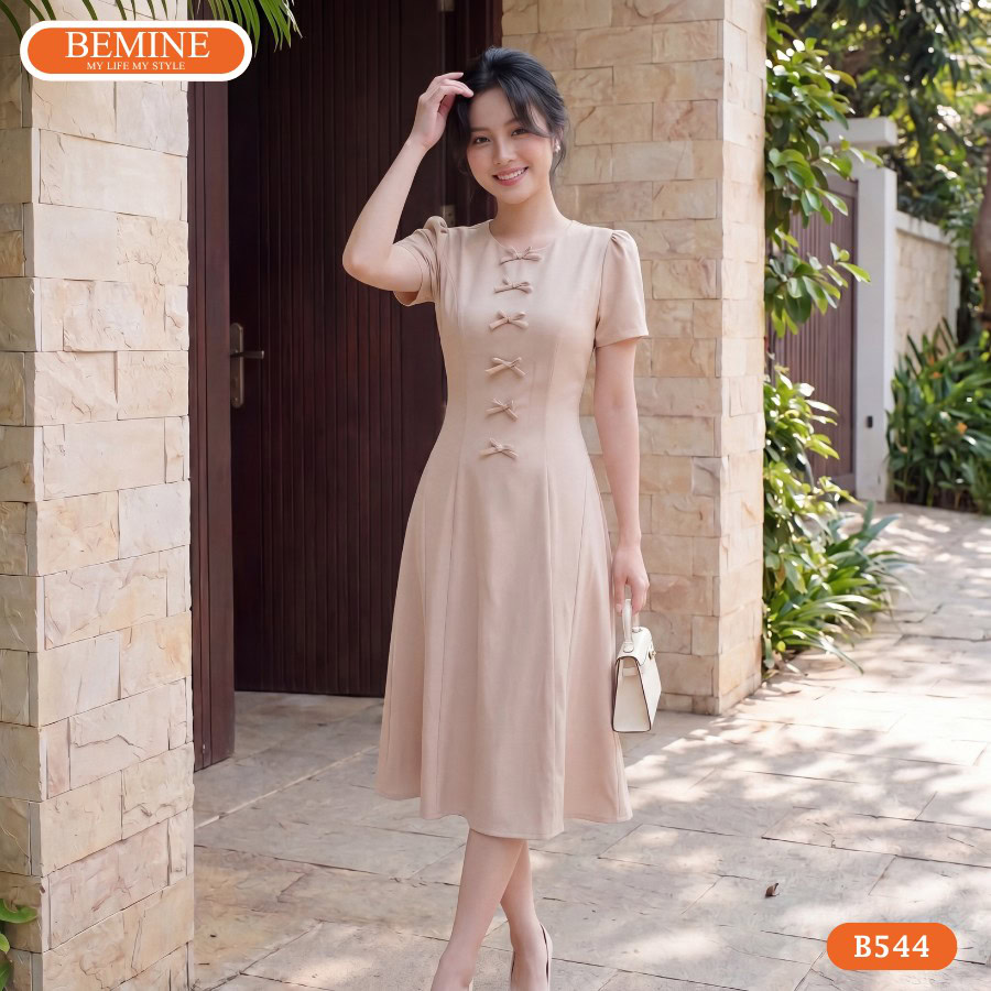Lựa chọn hoàn hảo nâng tầm phong cách cùng mẫu đầm B544.