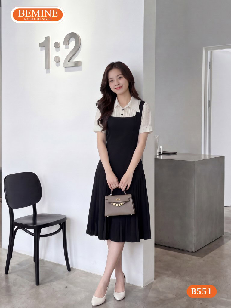 Lựa chọn hoàn hảo nâng tầm phong cách cùng đầm BEMINE B551.