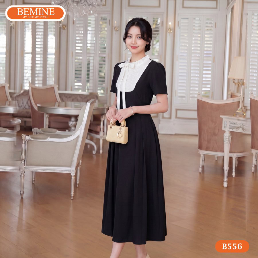 Chân Váy Đen Xòe Mặc Với Áo Gì Hợp Đi Dạy Học Mùa Thu? 7 Áo sơ mi dài tay cổ đức truyền thống mực thước