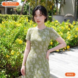 Đầm thiết kế BEMINE B561 mang lại diện mạo nữ tính dịu dàng.