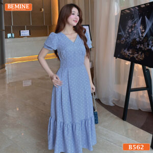 Đầm nữ thanh lịch B562 phù hợp nhiều dáng người