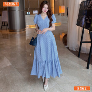 Đầm dự tiệc nữ B562 giúp tổng thể hài hòa