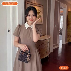 Đầm thiết kế BEMINE B563 mang lại diện mạo cá tính thời thượng.