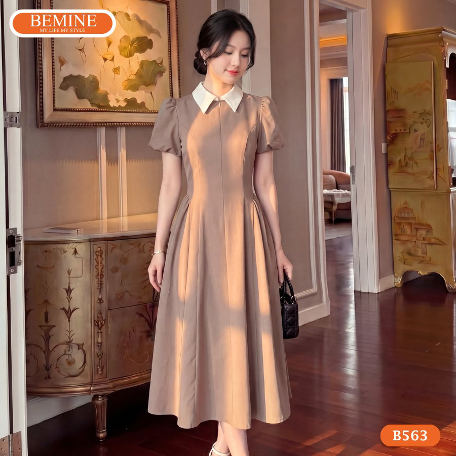 Cổ chữ V thoai thoải và cổ thuyền thanh thoát tôn khuôn mặt