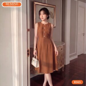 Chi tiết xếp li tinh tế tạo điểm nhấn cho mã hàng B565.