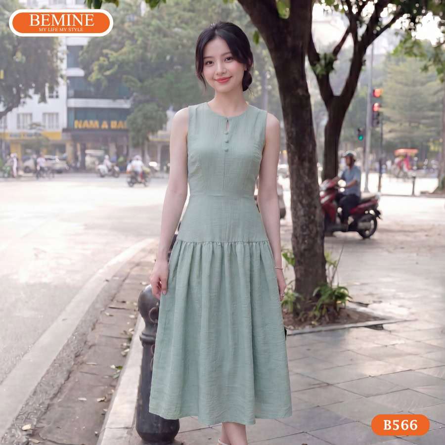 Đầm thiết kế BEMINE B566 mang lại diện mạo năng động tự tin.