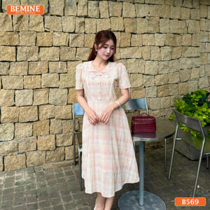 Đầm thiết kế BEMINE B569 thanh lịch chốn công sở