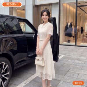 Đầm thiết kế BEMINE B613 mang lại diện mạo công sở chuyên nghiệp.