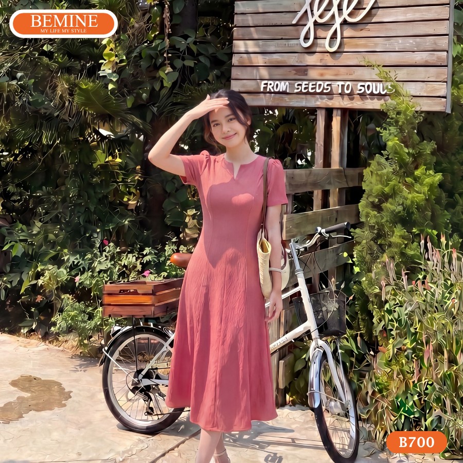 Lựa chọn hoàn hảo nâng tầm phong cách cùng mẫu đầm B700.
