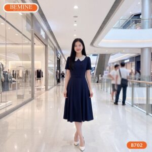 Đầm thiết kế BEMINE B702 mang lại diện mạo quý phái và tự tin.