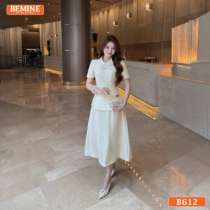 Đầm nữ thanh lịch B612 giúp tổng thể hài hòa