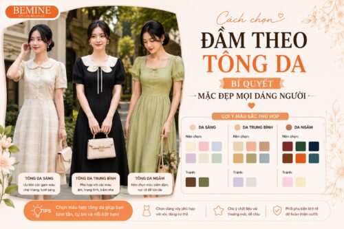 Cách Chọn Đầm Theo Tông Da: Bí Quyết Mặc Đẹp Mọi Dáng Người hình ảnh