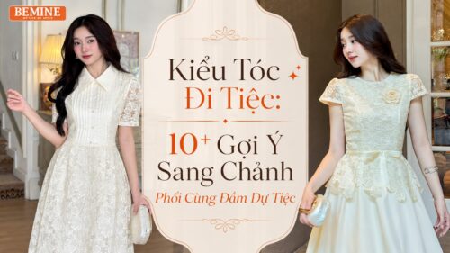Kiểu Tóc Đi Tiệc: 10+ Gợi Ý Sang Chảnh Phối Cùng Đầm Dự Tiệc hình ảnh