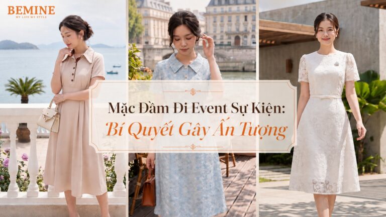 Mặc Đầm Đi Event Sự Kiện: Bí Quyết Gây Ấn Tượng hình ảnh