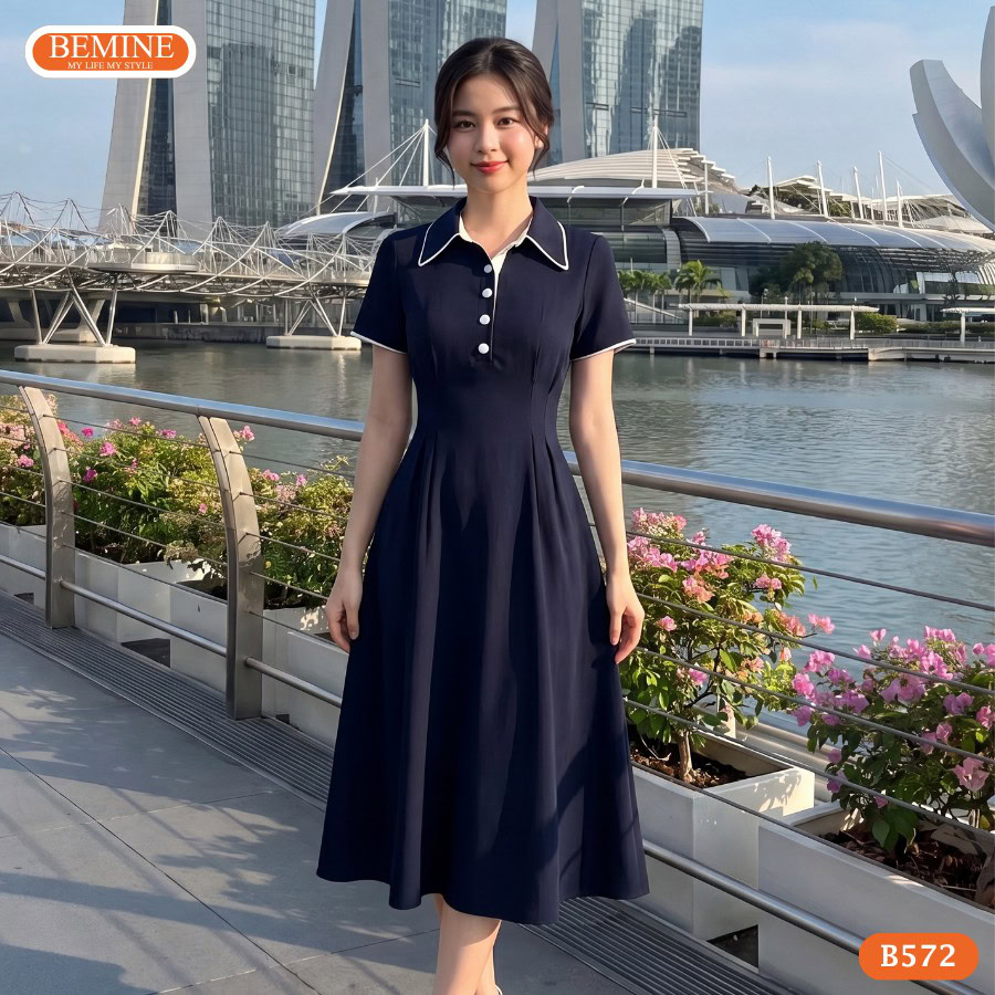 Mẫu Đầm Đen Ôm Body Sang Trọng Khéo Tôn Dáng Cho Quý Cô 10 Đầm Đen Cổ Thuyền Dáng Dài Qua Gối Trang Trọng Dự Tiệc