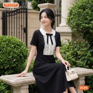 Đầm thiết kế BEMINE B589 mang lại diện mạo nữ tính dịu dàng.