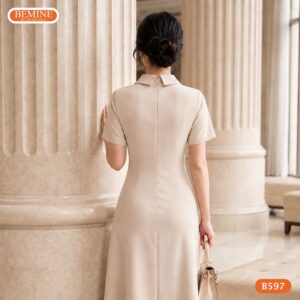 Đầm hoa nhí B597 thoải mái dạo phố