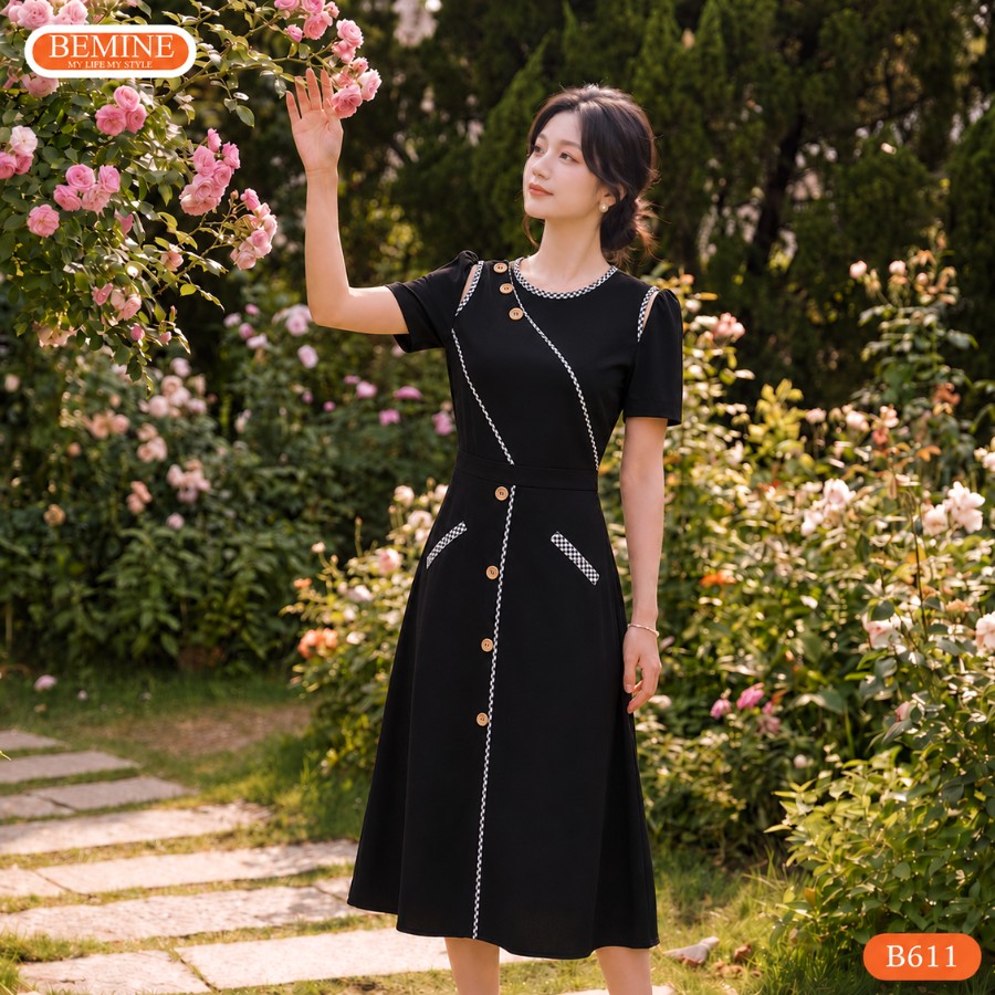 đầm thiết kế cổ v dáng chữ a hợp dáng người việt nào? - Đặc Điểm Nhân Trắc Học Của Phụ Nữ Việt Ảnh Hưởng Đến Việc Chọn Đầm