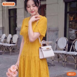 Đầm thiết kế BEMINE B617 thoải mái dạo phố