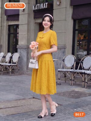 Đầm thiết kế BEMINE B617 hiện đại và nữ tính