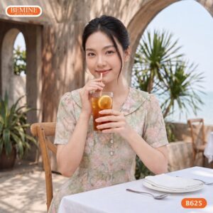 Váy đầm dạo phố B625 thanh lịch chốn công sở