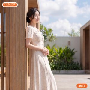 Váy đầm dạo phố B631 giúp nàng tỏa sáng