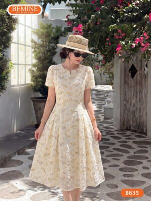 Đầm thiết kế BEMINE B635 sang trọng đi tiệc
