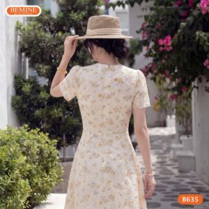 Đầm suông cao cấp B635 phong cách nhẹ nhàng