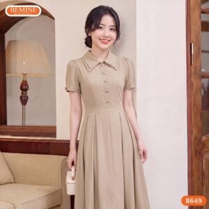 Đầm nữ thanh lịch B649 mang lại vẻ đẹp trẻ trung